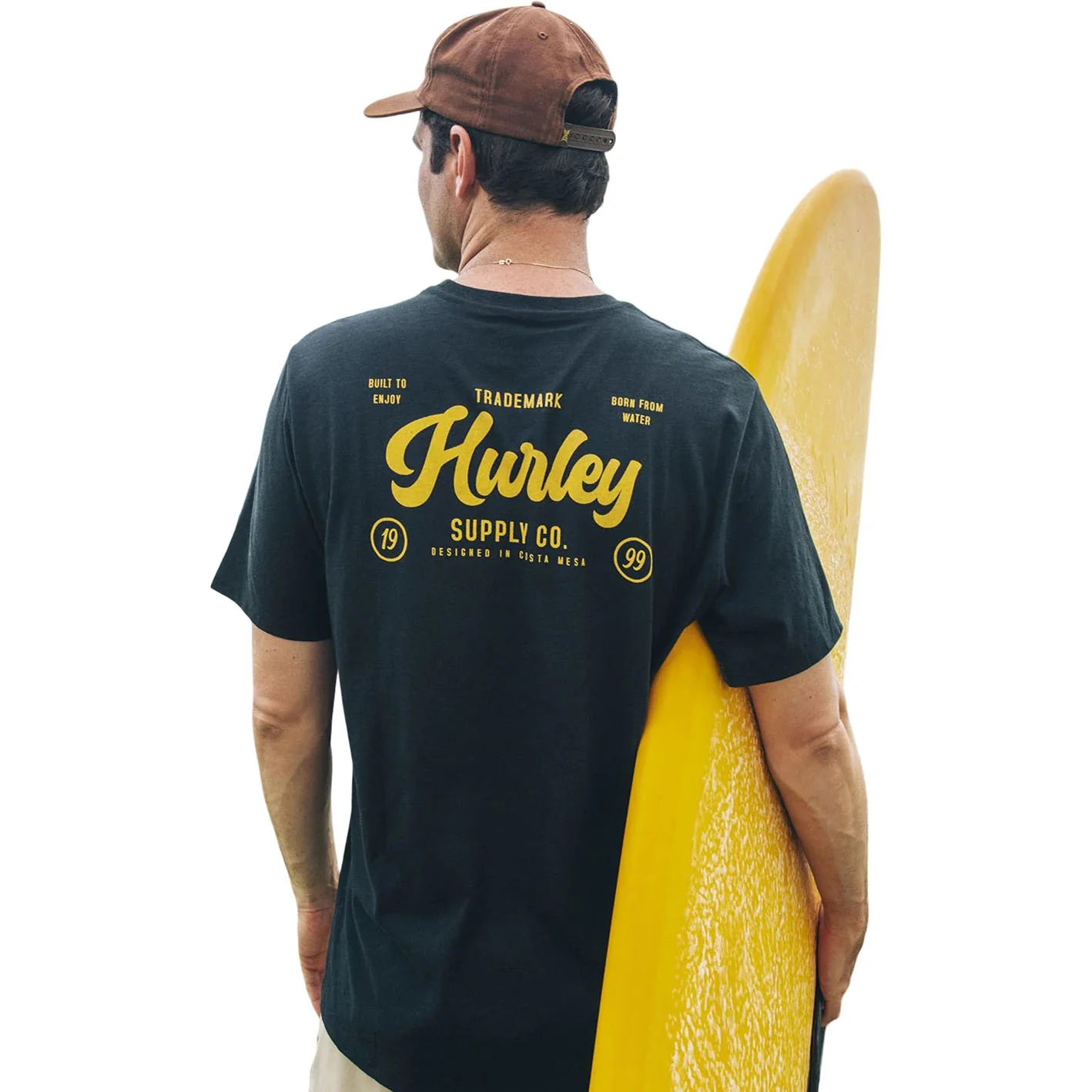 Hurley - Mens Raceway Slub Short Sleeve T-Shirt