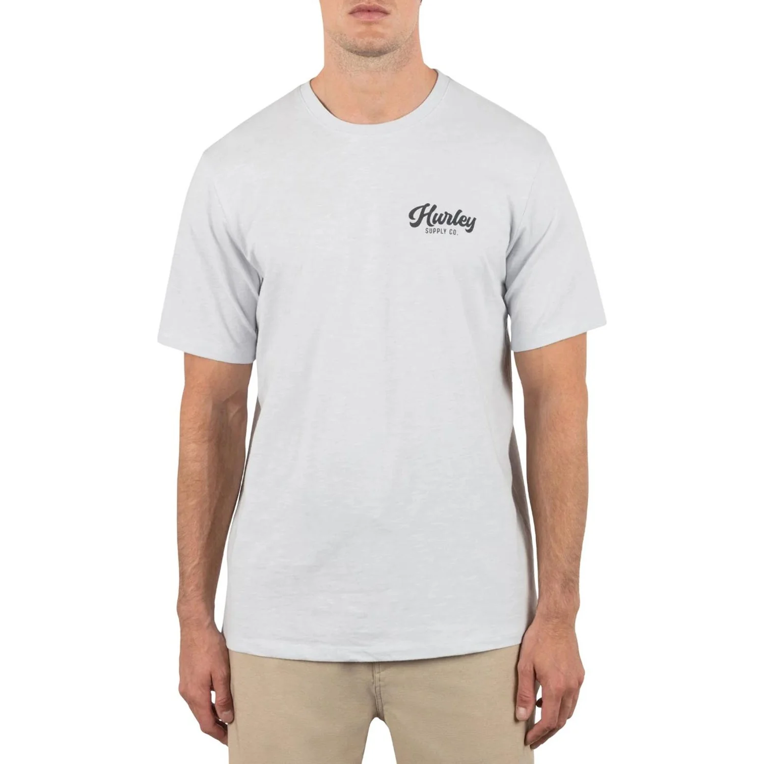 Hurley - Mens Raceway Slub Short Sleeve T-Shirt - Image 4