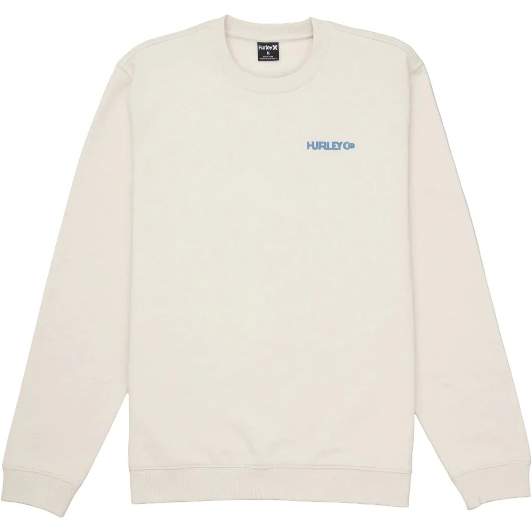 Hurley - Mens Solar Cycle Slub Crewneck Sweatshirt
