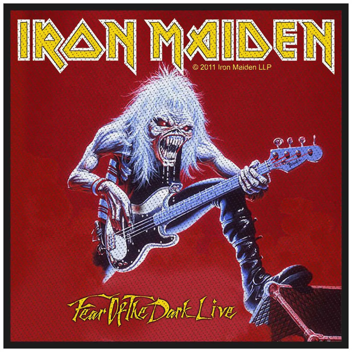 Iron Maiden - Unisex Fear Of The Dark Live Standard Patch - Image 2
