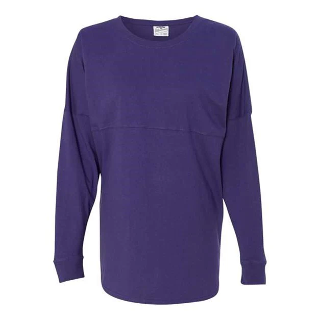 J. America - Mens 8229 Unisex Game Day Jersey Long Sleeve T-Shirt - Image 33
