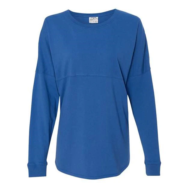 J. America - Mens 8229 Unisex Game Day Jersey Long Sleeve T-Shirt - Image 36