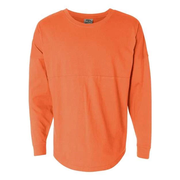 J. America - Mens 8229 Unisex Game Day Jersey Long Sleeve T-Shirt - Image 4