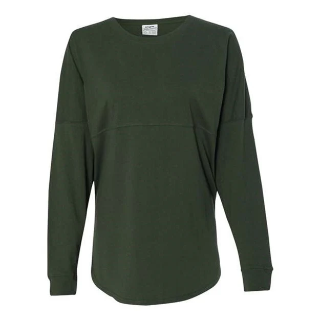 J. America - Mens 8229 Unisex Game Day Jersey Long Sleeve T-Shirt - Image 46