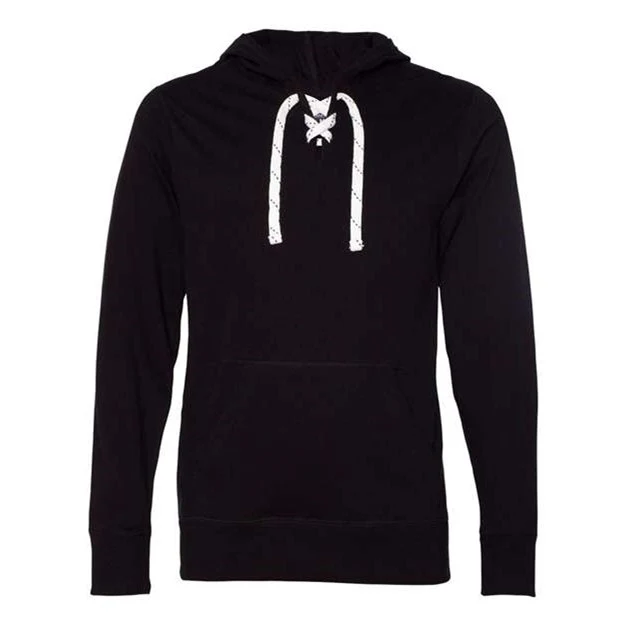 J. America - Mens 8231 Jersey Sport Lace Hooded Pullover - Image 7