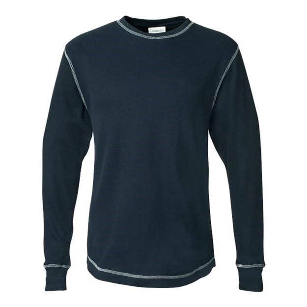 J. America - Mens 8238 Vintage Thermal Long Sleeve T-Shirt - Image 3