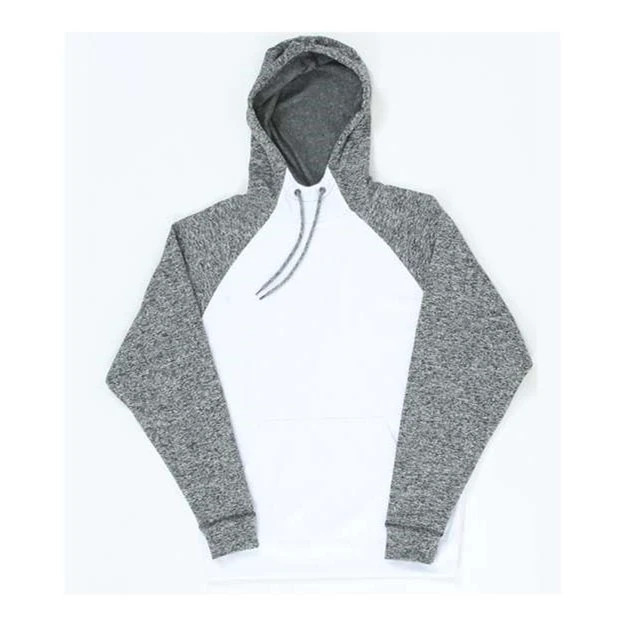 J. America - Mens 8612 Colorblocked Cosmic Fleece Hooded Sweatshirt - Image 10