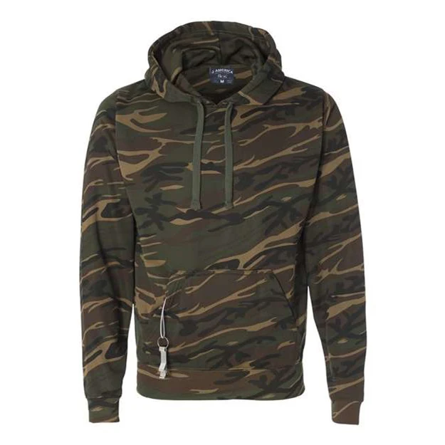 J. America - Mens 8615 Polyester Tailgate Hooded Sweatshirt