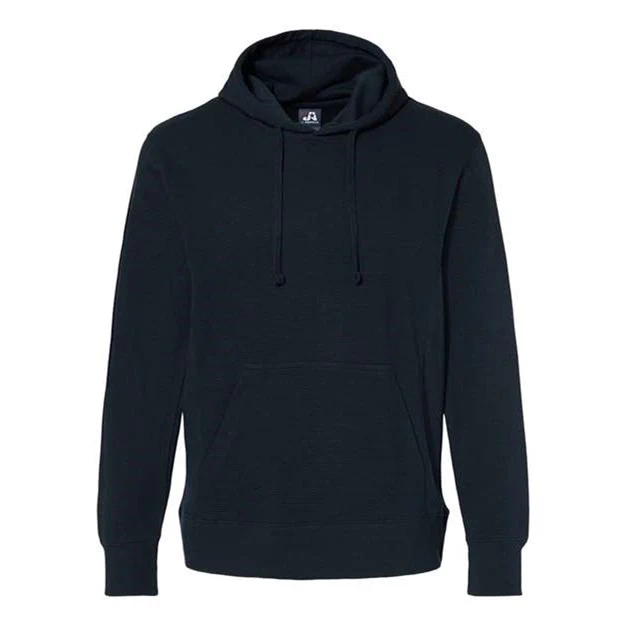 J. America - Mens 8706 Ripple Fleece Hooded Sweatshirt - Image 5