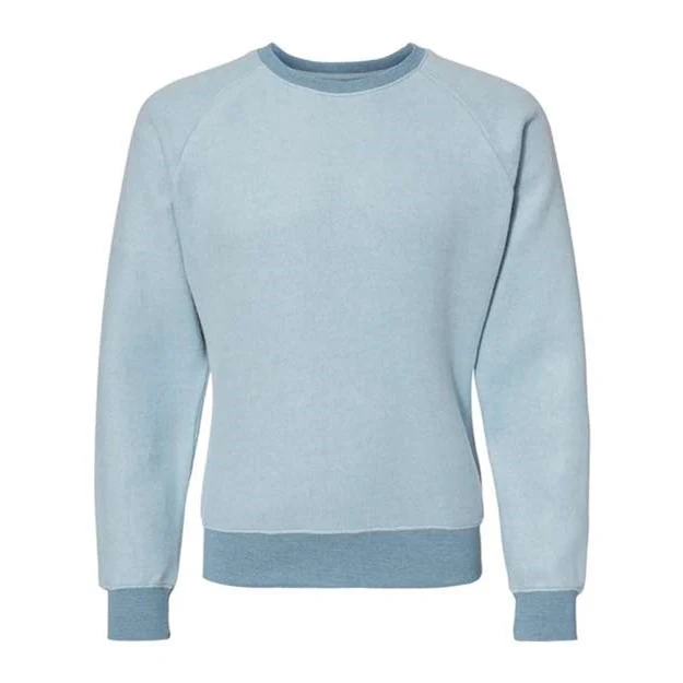 J. America - Mens 8710 Flip Side Fleece Crewneck Pullover - Image 7