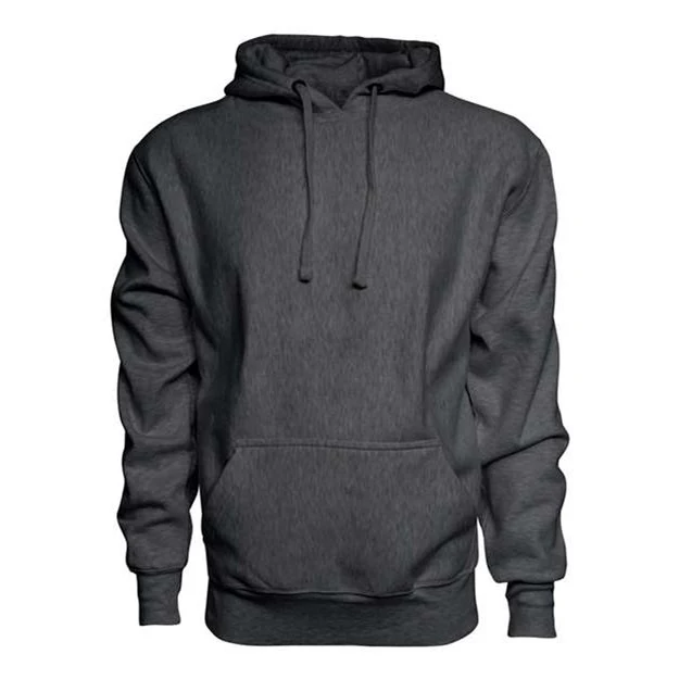 J. America - Mens 8846 Sport Weave Hooded Sweatshirt - Image 2