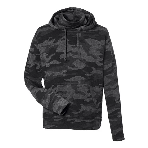 J. America - Mens 8879 Gaiter Fleece Hooded Sweatshirt - Image 18
