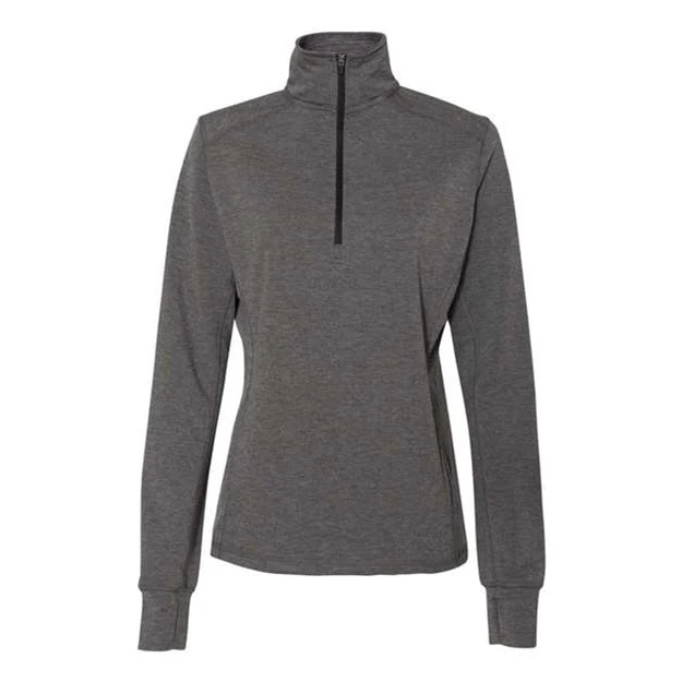 J. America - Womens 8433 Omega Stretch Quarter-Zip Pullover - Image 4
