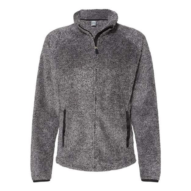 J. America - Womens 8463 Boundary Shag Frosty Sherpa Full-Zip - Image 4