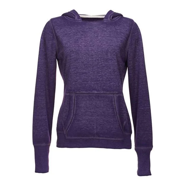 J. America - Womens 8912 Zen Fleece Hooded Sweatshirt - Image 6