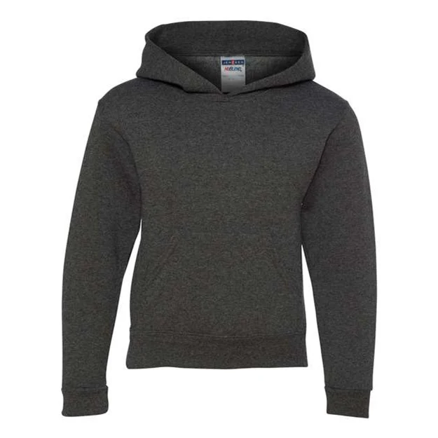 Jerzees - Kids 996Yr Nublend Hooded Sweatshirt - Image 4