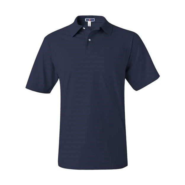 Jerzees - Mens 436Mpr Spotshield 50/50 Polo With Pocket - Image 12