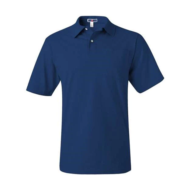 Jerzees - Mens 436Mpr Spotshield 50/50 Polo With Pocket - Image 4