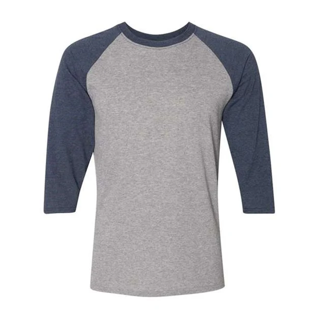 Jerzees - Mens 601Rr Triblend Three-Quarter Raglan Baseball T-Shirt - Image 10