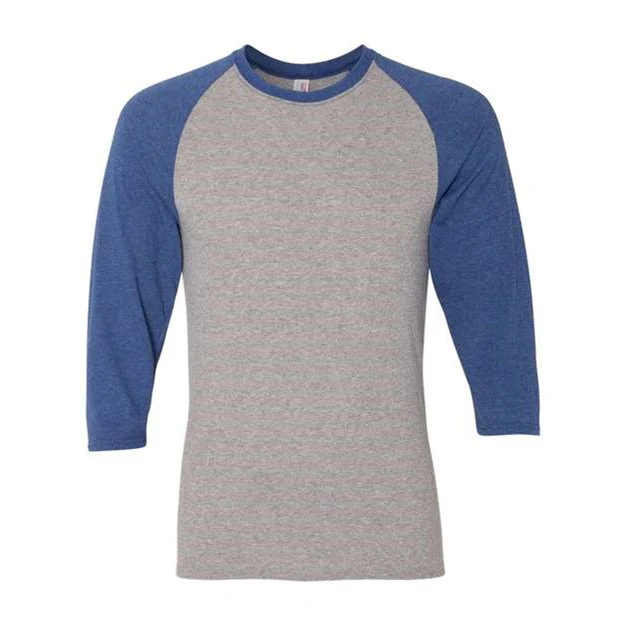 Jerzees - Mens 601Rr Triblend Three-Quarter Raglan Baseball T-Shirt - Image 13