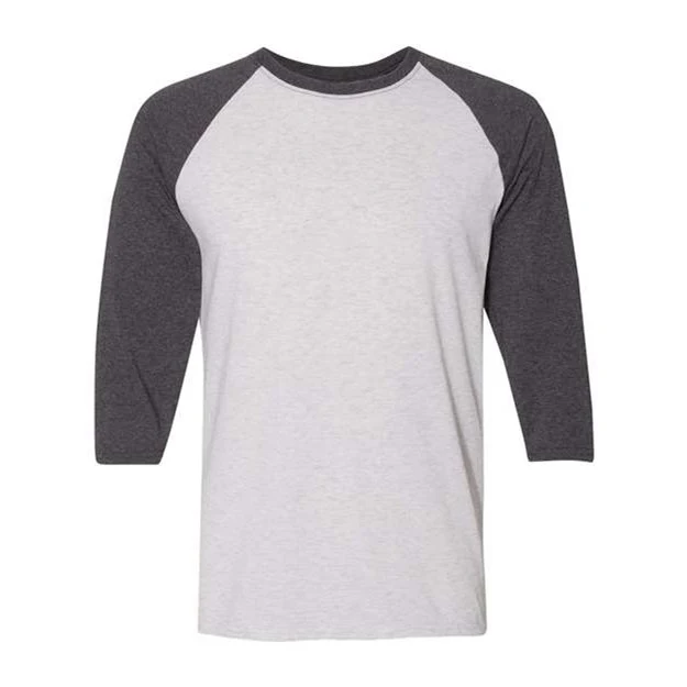 Jerzees - Mens 601Rr Triblend Three-Quarter Raglan Baseball T-Shirt - Image 14