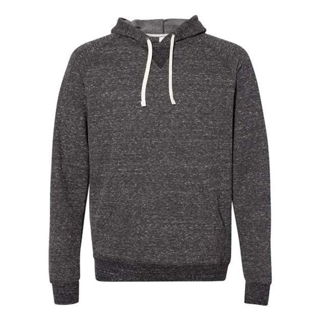 Jerzees - Mens 90Mr Snow Heather French Terry Pullover Hood Sweatshirt