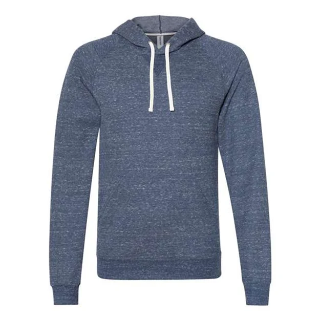 Jerzees - Mens 90Mr Snow Heather French Terry Pullover Hood Sweatshirt - Image 6