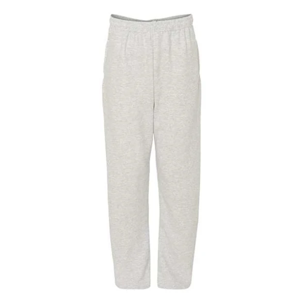 Jerzees - Mens 974Mpr Nublend Open Bottom Sweatpants With Pockets - Image 10