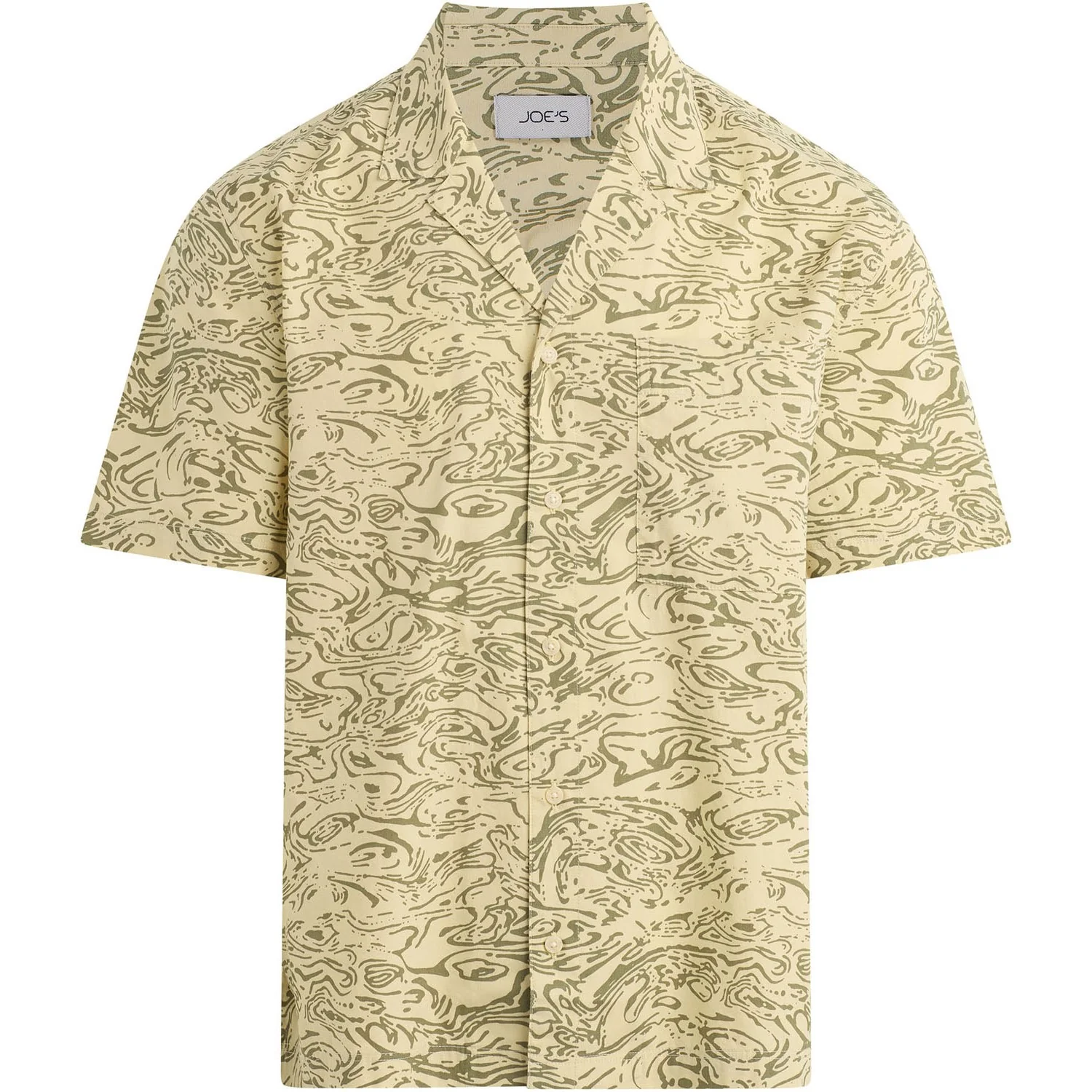 Joe Jeans - Mens Camp Collar Printed Shirt - Image 2