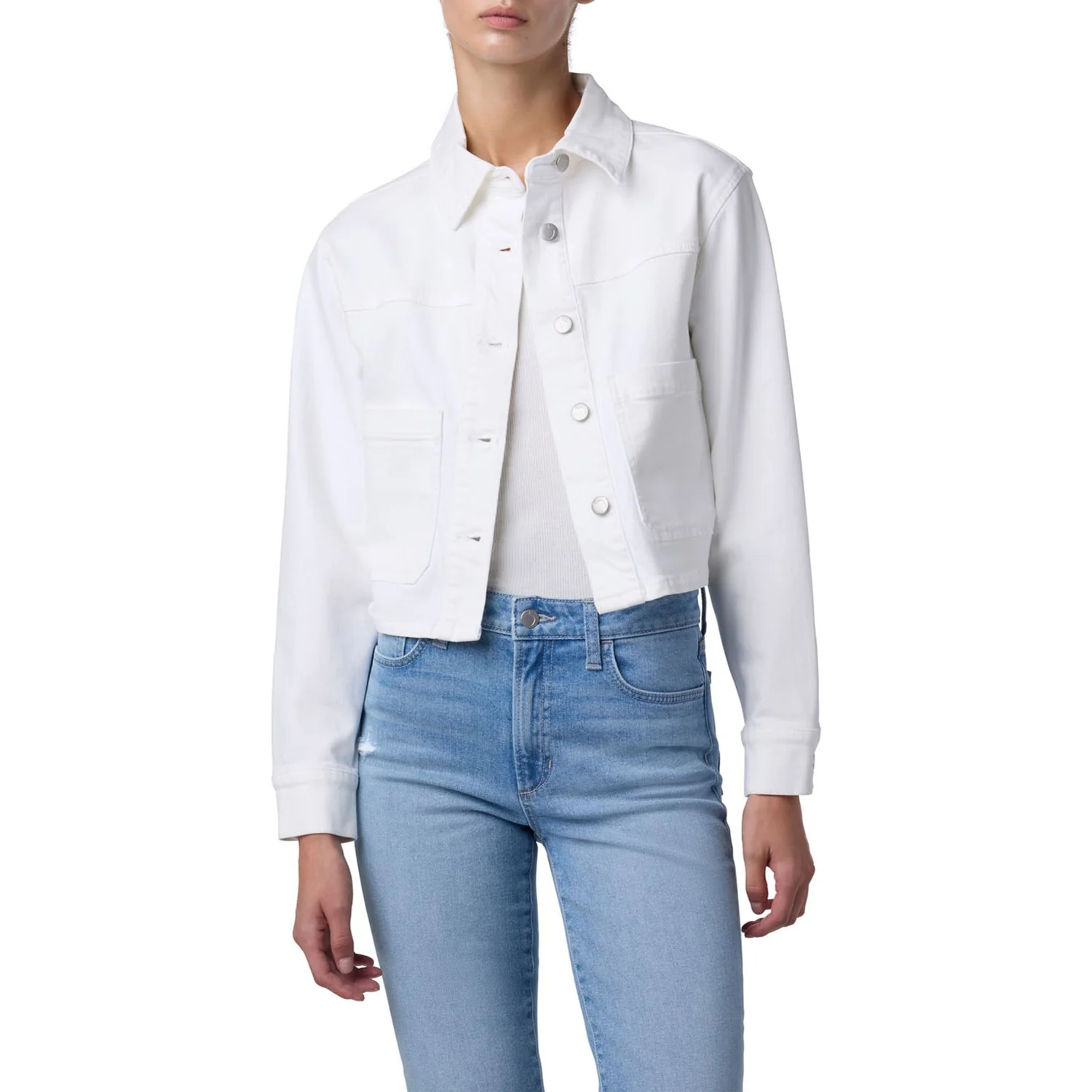 Joe Jeans - Womens Crop Patch Pocket Jacket - Image 2