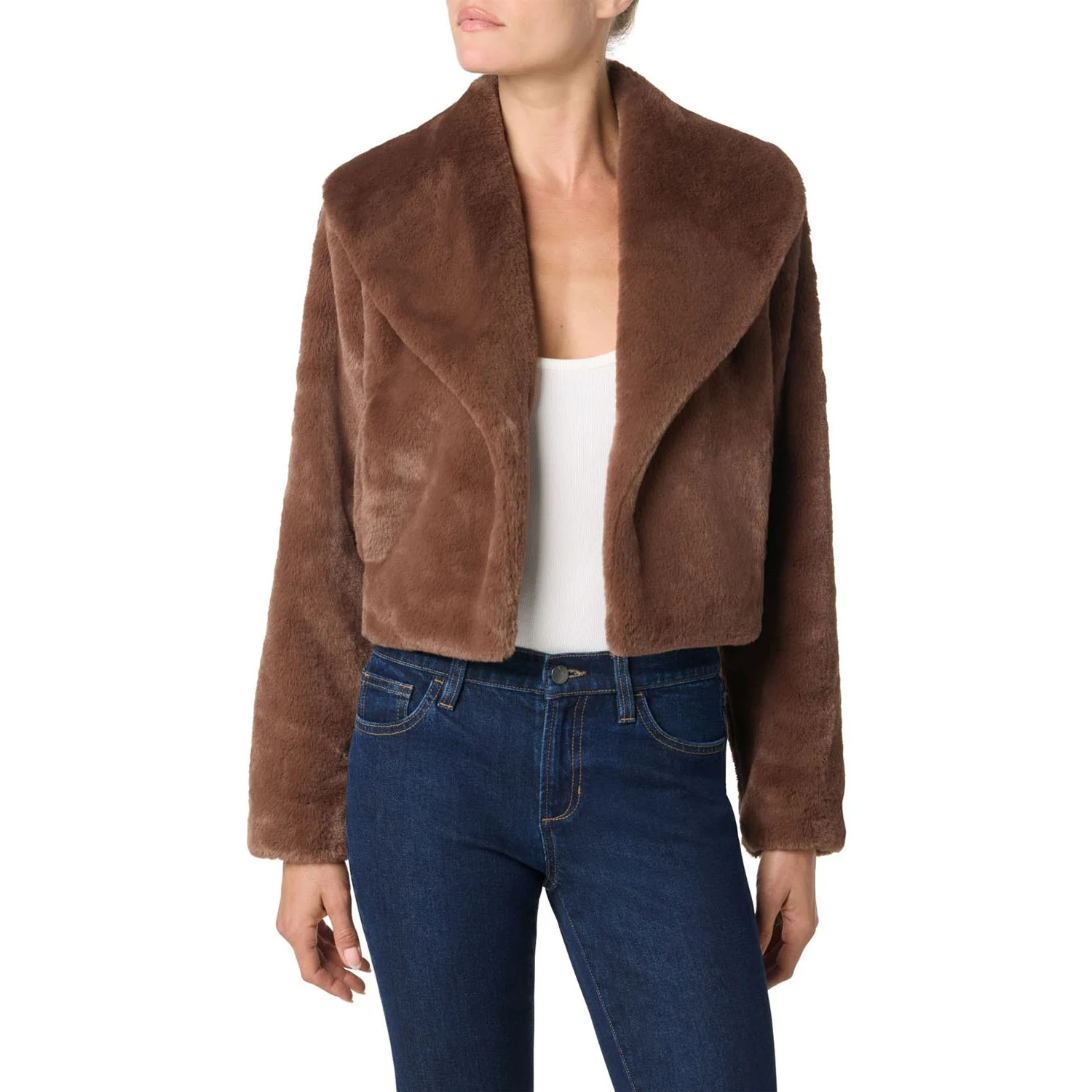 Joe Jeans - Womens Faux Fur Jacket