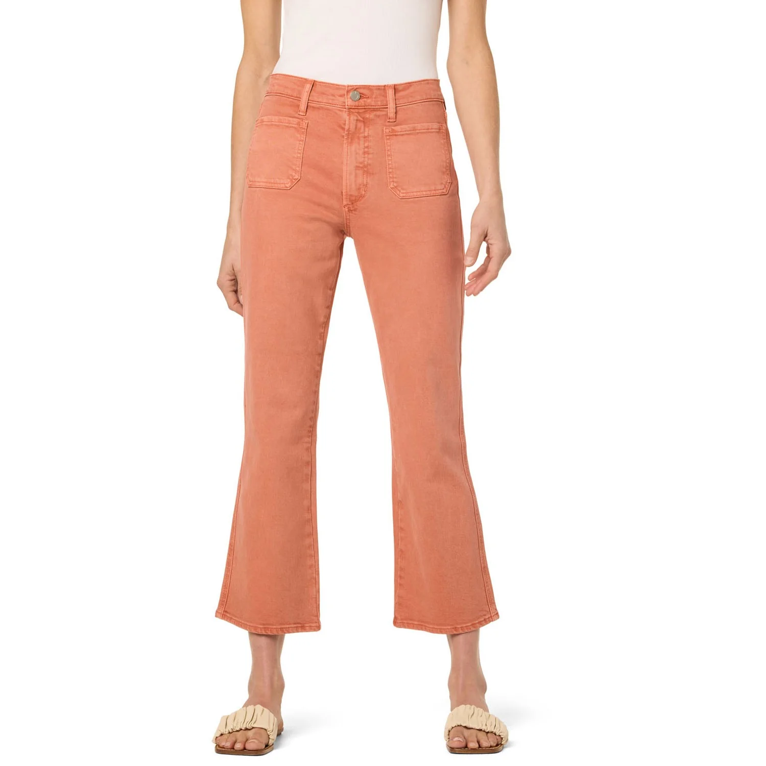 Joe Jeans - Womens High Rise Crop Bootcut Jeans With Patch Pocket - Image 2