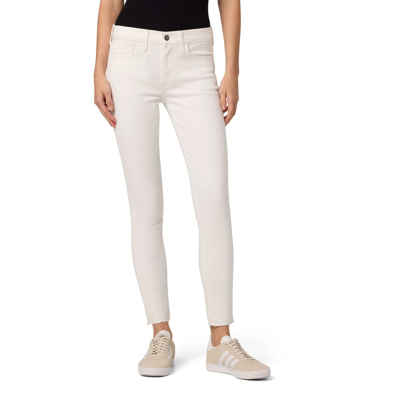 Joe Jeans - Womens Mid Rise Skinny Ankle Jeans With Cut Hem - Image 2