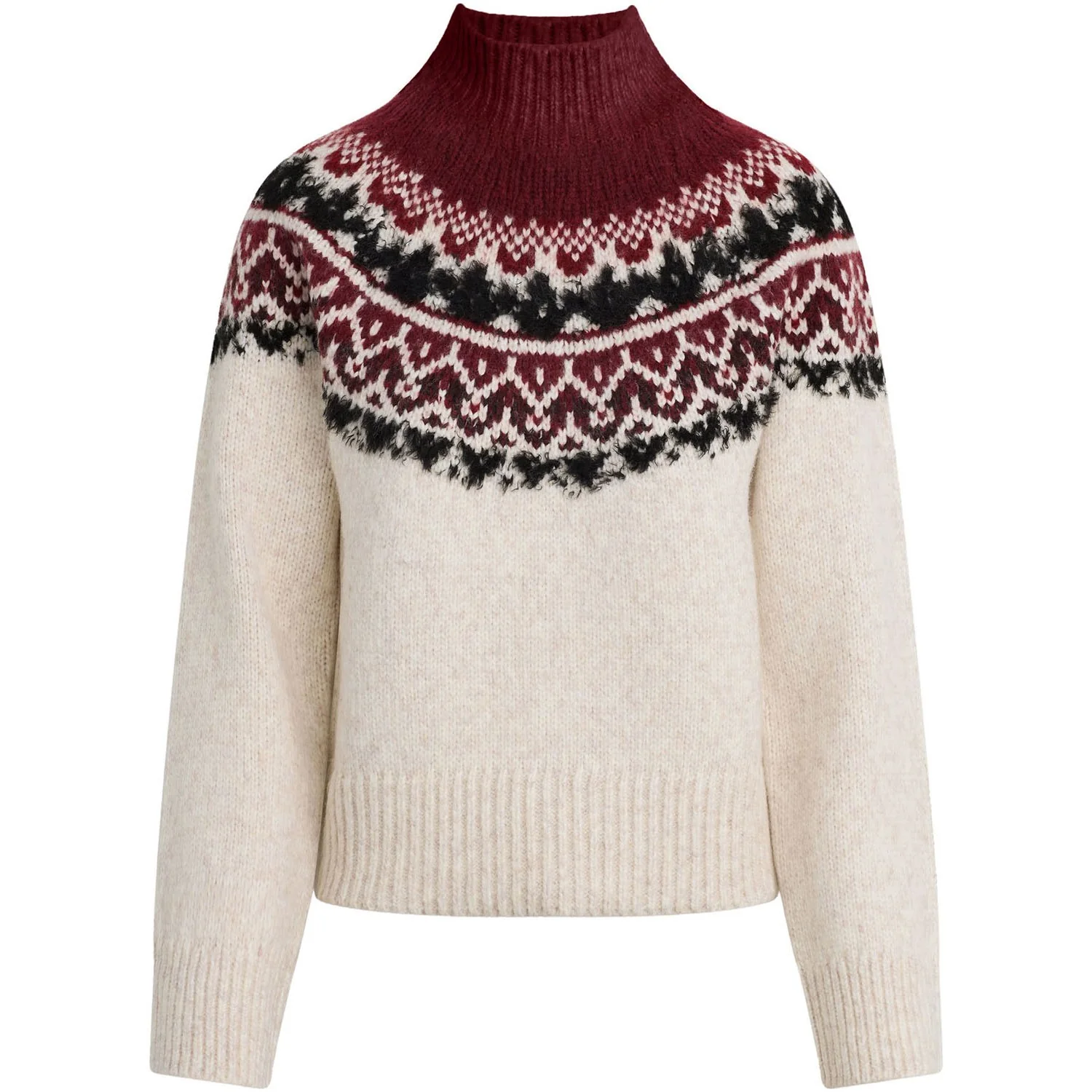 Joe Jeans - Womens The Celeste Fair Isle Sweater - Image 2