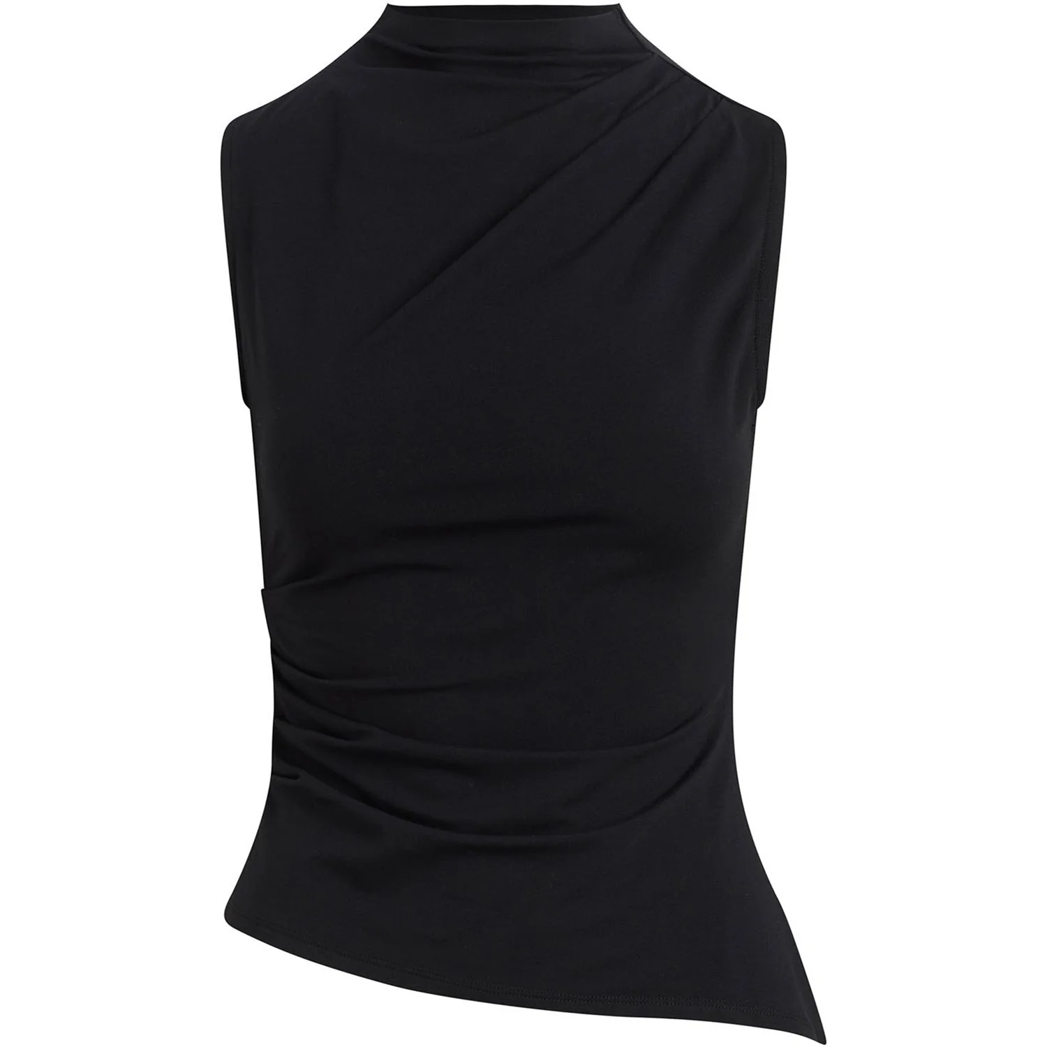 Joe Jeans - Womens The Dove Draped Sleeveless Top - Image 2