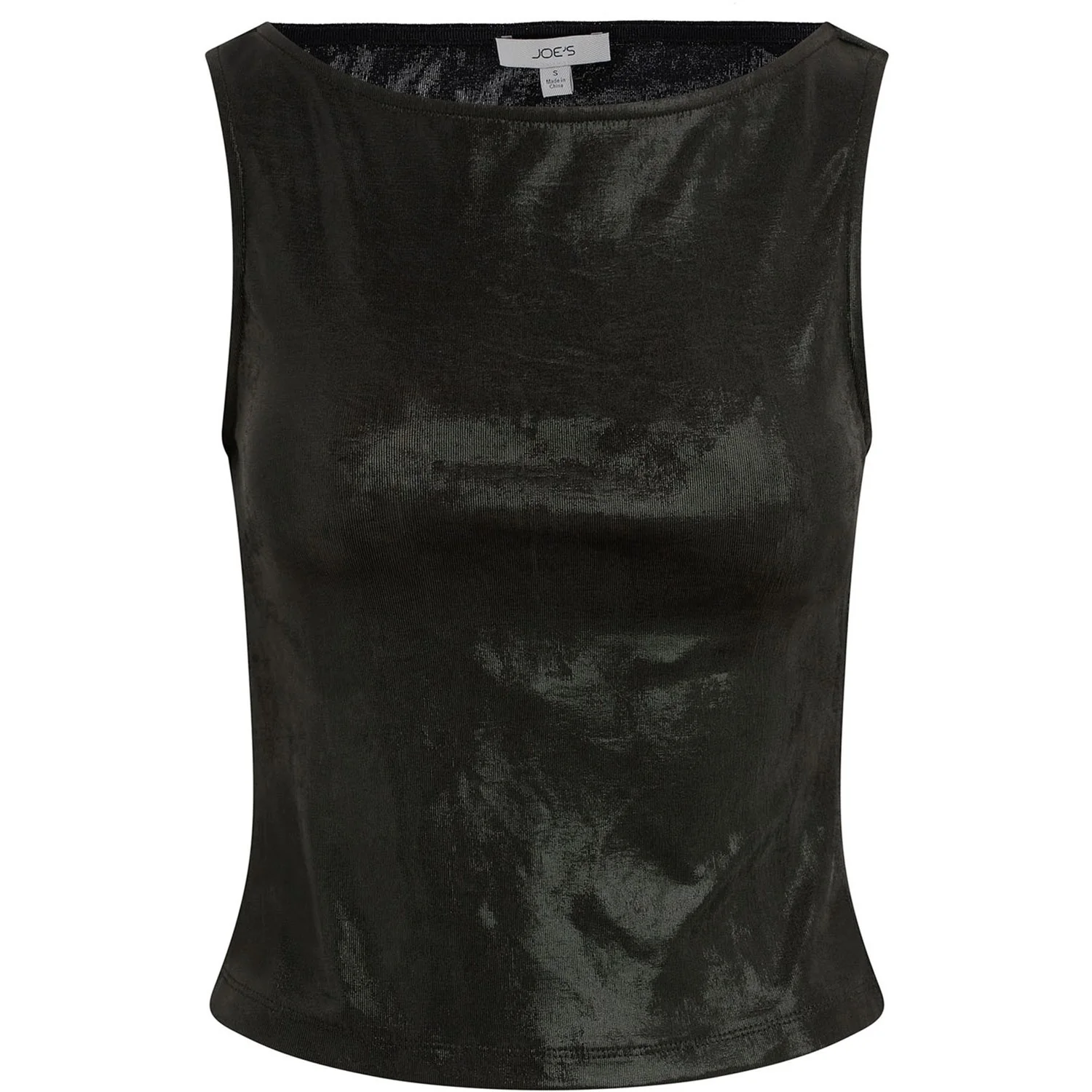 Joe Jeans - Womens The Metallic Boatneck Tank Top - Image 2