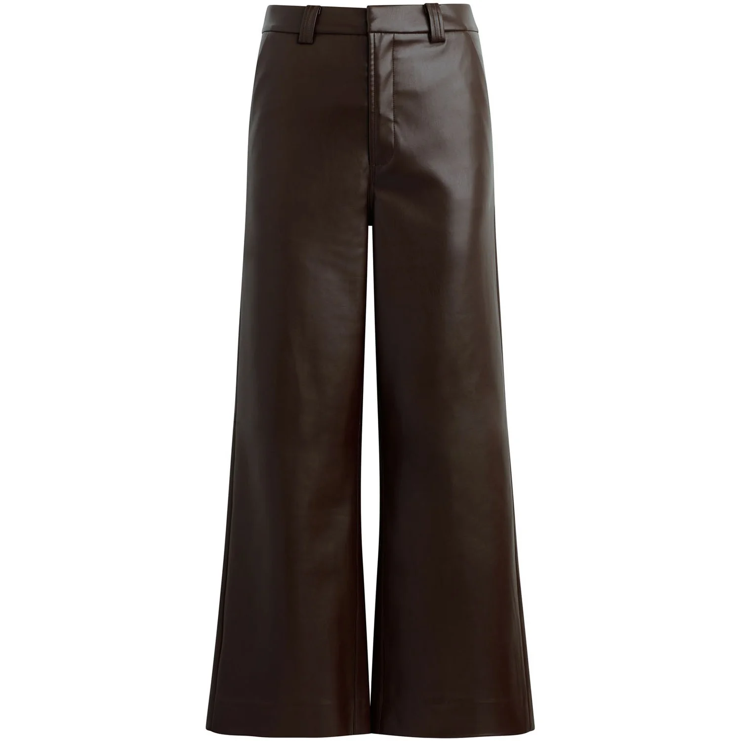 Joe Jeans - Womens The Mia Vegan Leather Crop Trouser - Image 2