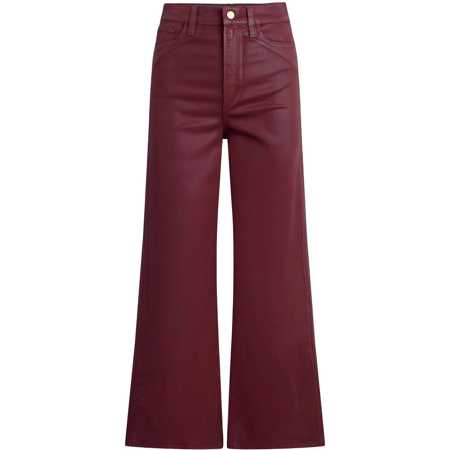 Joe Jeans - Womens The Mia Wide Leg Ankle Coated Jeans - Image 3