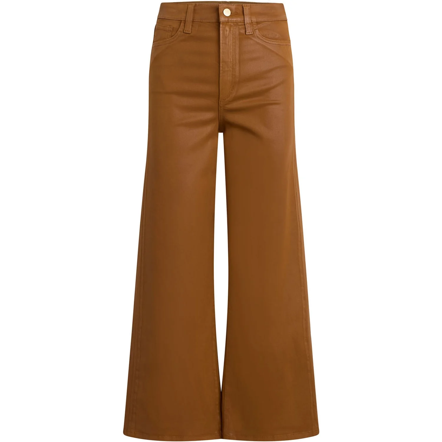 Joe Jeans - Womens The Mia Wide Leg Ankle Coated Jeans - Image 4