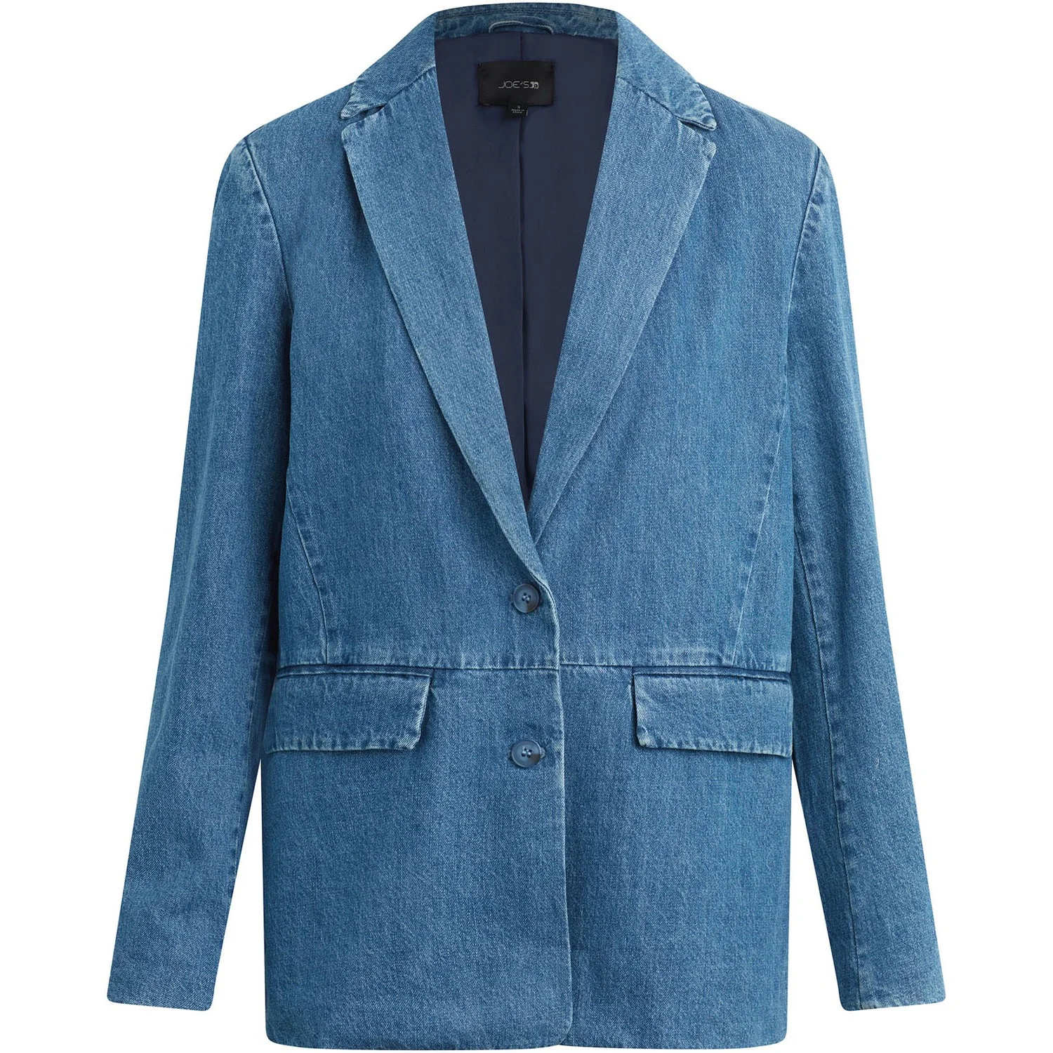 Joe Jeans - Womens The Nina Denim Boyfriend Blazer Jacket - Image 2