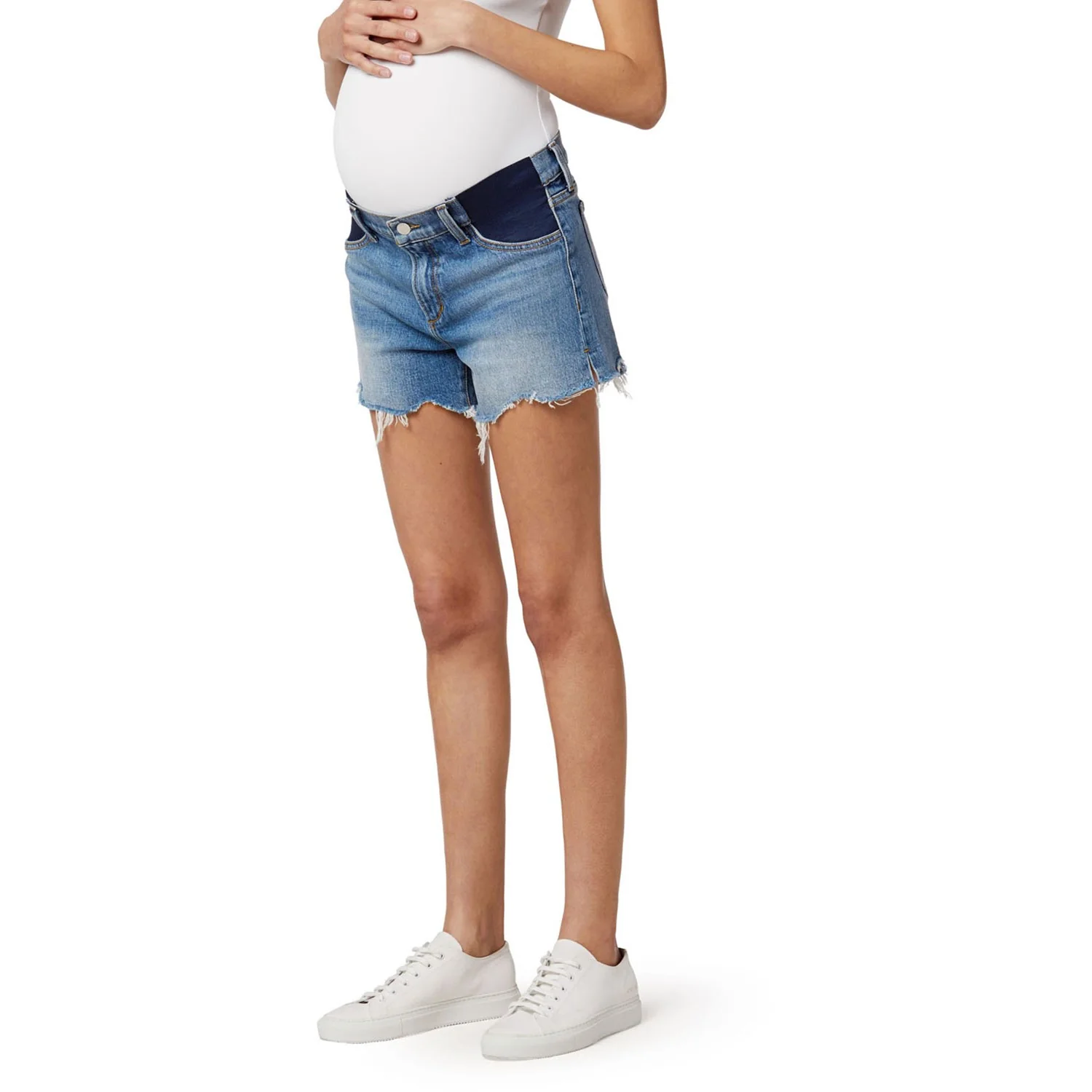 Joe Jeans - Womens The Ozzie Short With Vent And Frayed Hem Maternity - Image 2