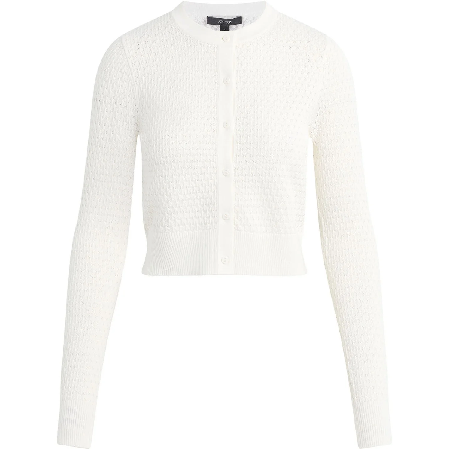 Joe Jeans - Womens The Pointelle Dani Cardigan Sweater - Image 4