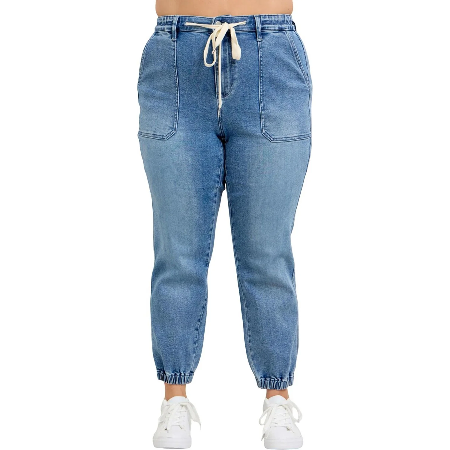 Judy Blue - Womens High Waist Denim Jogger