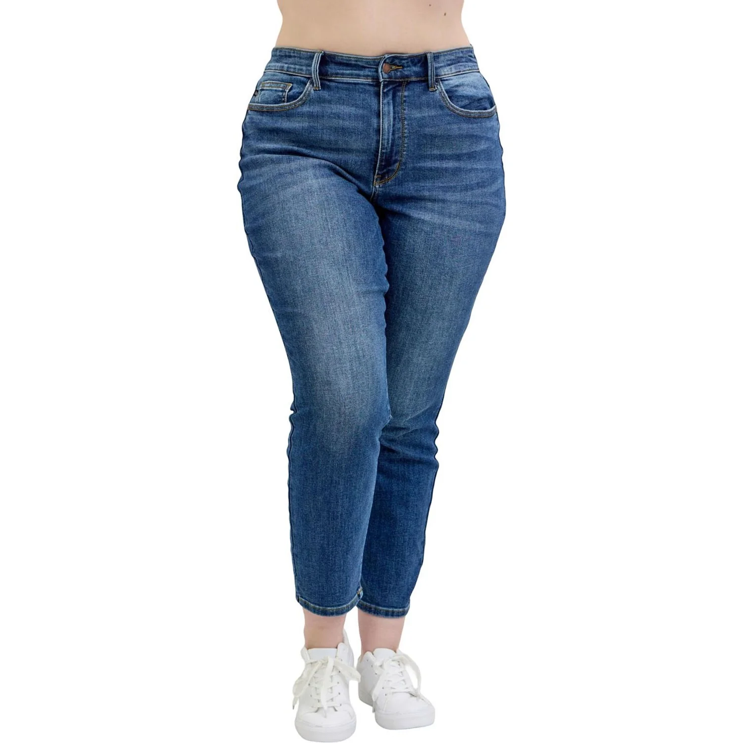 Judy Blue - Womens High Waist Shield Back Pocket Slim - Image 2