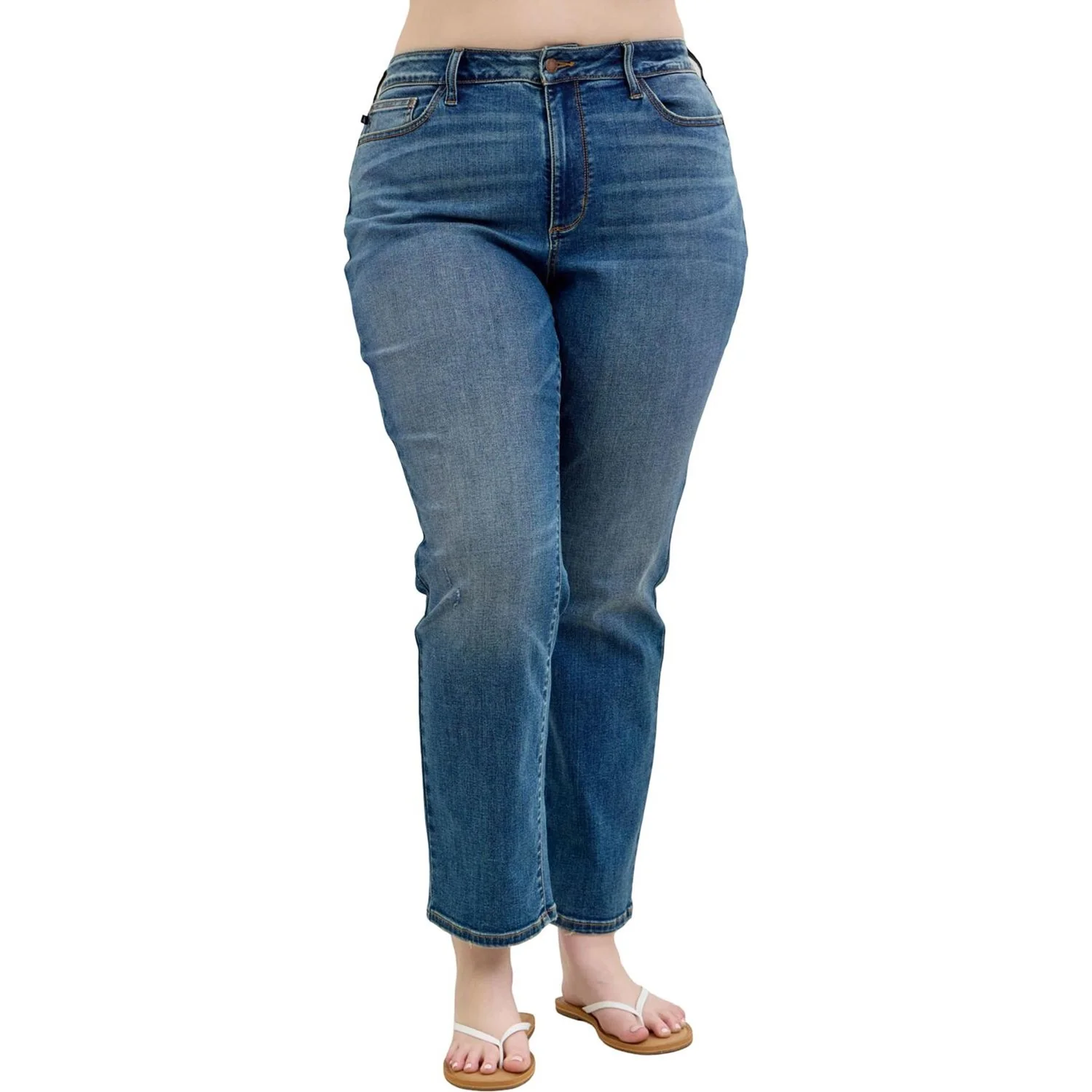 Judy Blue - Womens High Waist Straight Fit - Image 2