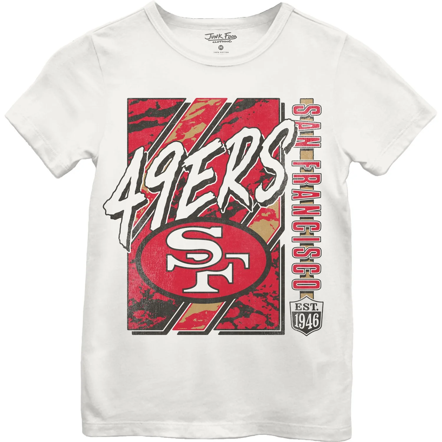Junk Food - Girls 49Ers Shift T-Shirt - Image 2