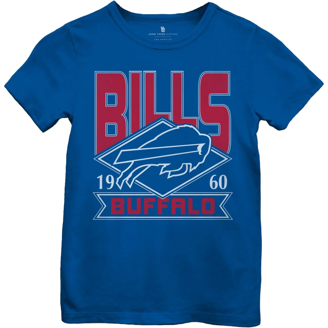 Junk Food - Girls Bills Overtime Short Sleeve T-Shirt - Image 2