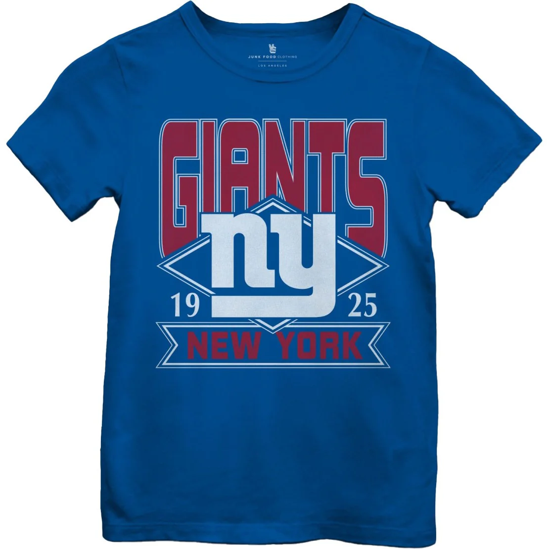 Junk Food - Girls Giants Overtime Short Sleeve T-Shirt - Image 2