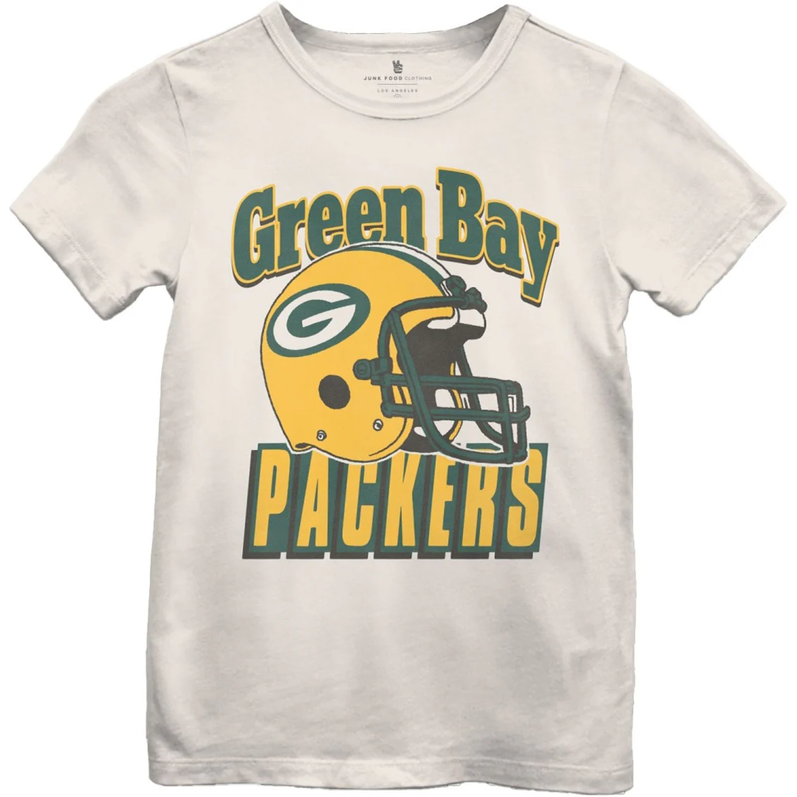 Junk Food - Girls Packers Helmet Short Sleeve T-Shirt