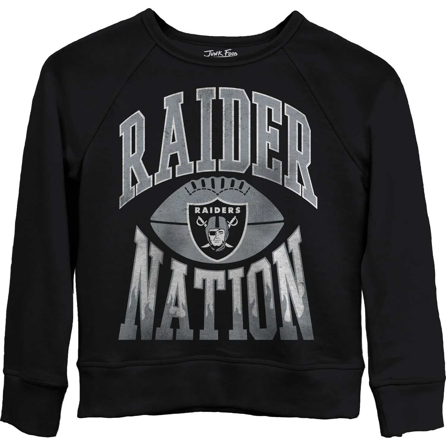 Junk Food - Girls Raiders Hot Route Fleece Sweatshirt